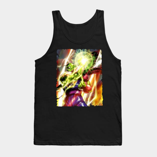 DEMON KING PICCOLO MERCH VTG Tank Top by Mie Ayam Herbal